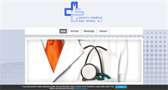 Desktop Screenshot of centromedicosanisidro.com