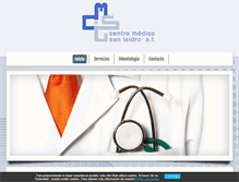 Tablet Screenshot of centromedicosanisidro.com